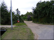 TM4159 : Footpaths to the A1094 & B1121 by Geographer