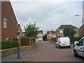 Hargreaves Close - viewed from Crompton Drive