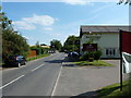 Entrance to the carpark, Jester Hotel, Odsey