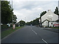 Widnes Road at Cuerdley Cross