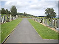NJ5310 : Extension to Leochel-Cushnie cemetery by Stanley Howe