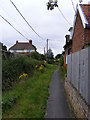 TM4160 : Church Path footpath to Grove Road by Geographer