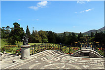 O2116 : Garden, Powerscourt, County Wicklow, Ireland by Christine Matthews