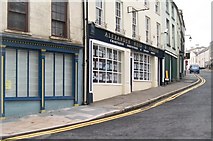 J4844 : The corner of English Street, Downpatrick by Eric Jones