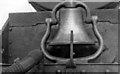 Commemorative bell fitted to 4-6-0 