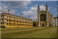 TL4458 : King's College, Cambridge: Back Court by Christopher Hilton