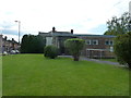 Lawn in front of Totton Evangelical Church