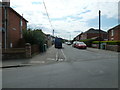 Looking from Bagber Road into Lydlynch Road