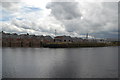 Warehouses by the ship canal at Runcorn