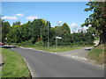 Road junction on Chelsfield Lane