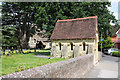 Lychgate to St Nicolas, Cranleigh church