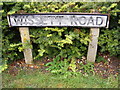 Wissett Road sign