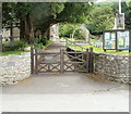 Churchyard gates, Hutton