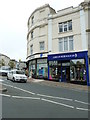 Looking across Union Street towards a charity shop