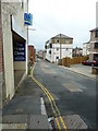 Looking down Union Road from Cross Street