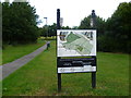 Entrance to Poverest Recreation Ground and Covet Wood