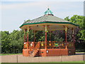 The bandstand in Queen