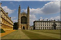 TL4458 : King's College, Cambridge: Back Court by Christopher Hilton