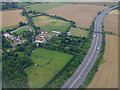 The M11 from the air