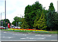 Bath Bridge roundabout