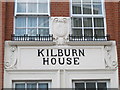TQ2483 : Detail above an entrance to Kilburn House, Malvern Place, NW6 by Mike Quinn