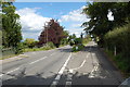 Junction of A265 with Vicarage Road