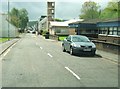 Passing the police station and fire station