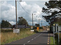 R7651 : Village sign - western approach to Cappamore by Neil Theasby