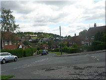 SE2531 : Whincover Road - viewed from Wincover View by Betty Longbottom
