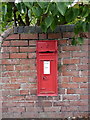 SJ6109 : Victorian wallbox in Aston by Richard Law
