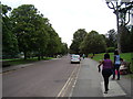 View along Royal Crescent