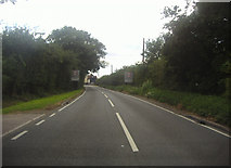 TQ4797 : Entering Abridge on Ongar Road by David Howard