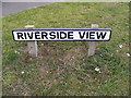 Riverside View sign