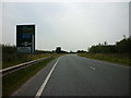 Approaching Braimber Lane on the A168