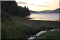 Shore of Loch Duich at Ratagan