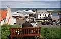 An artist at St Abbs