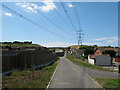 Footpath beside the Weymouth Relief Road