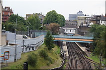 TQ2478 : West Kensington station by Bill Boaden