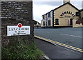 The old Lancashire/Yorkshire boundary, Grains Bar