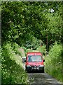 Postal delivery near Pont Gogoyan, Ceredigion