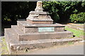 Memorial in Hartlebury churchyard