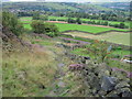 Footpath towards Heath Road near Linthwaite