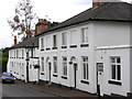 Darley Abbey - white houses on New Road