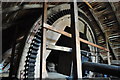 TM0690 : Old Buckenham Mill - Brake Wheel by Ashley Dace