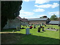 St Peter, Goodworth Clatford: churchyard (a)