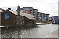 Looking across the wharf