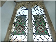 SU3642 : St Peter, Goodworth Clatford: stained glass window (3) by Basher Eyre