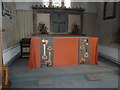 St Peter, Goodworth Clatford: altar