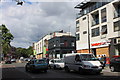 London riot damage in Chalk Farm Road