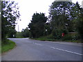 B1079 Grundisburgh Road & Potash Corner Postbox